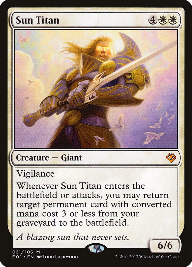 Sun Titan [Archenemy: Nicol Bolas] | Good Games Morley