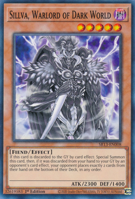 Sillva, Warlord of Dark World [SR13-EN008] Common | Good Games Morley