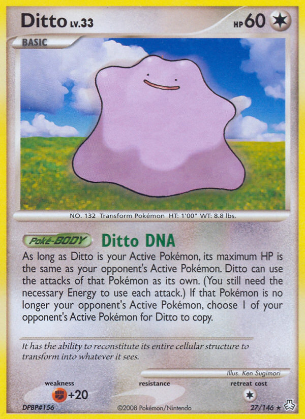 Ditto (27/146) [Diamond & Pearl: Legends Awakened] | Good Games Morley