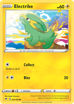 Electrike (051/185) [Sword & Shield: Vivid Voltage] | Good Games Morley