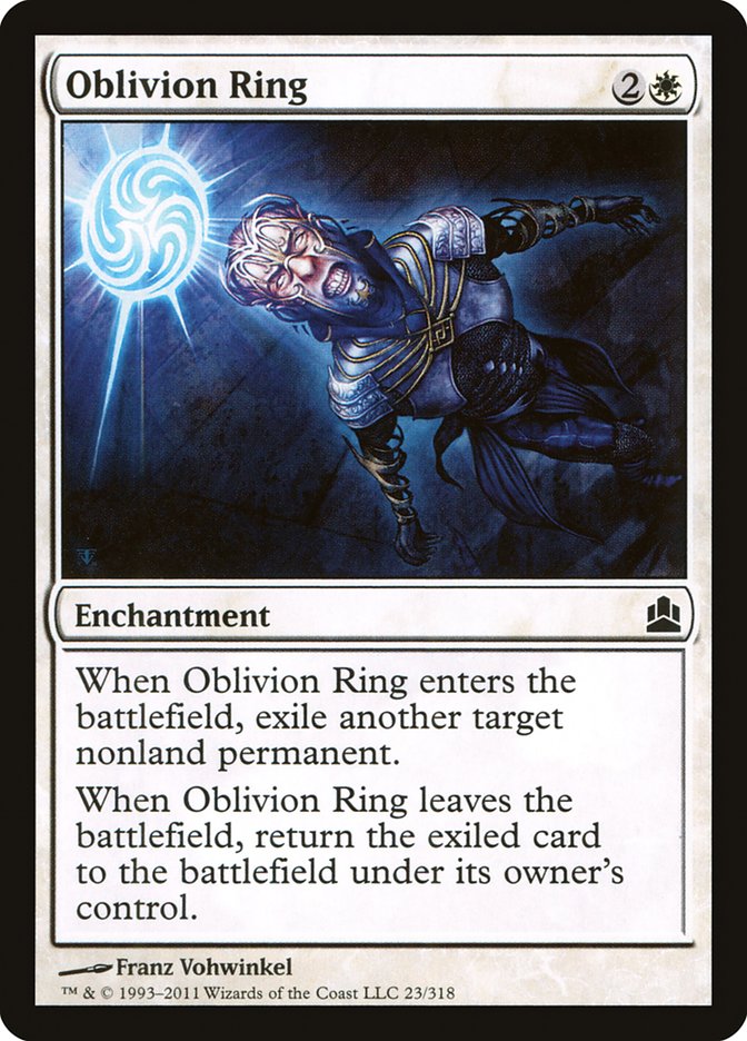 Oblivion Ring [Commander 2011] | Good Games Morley