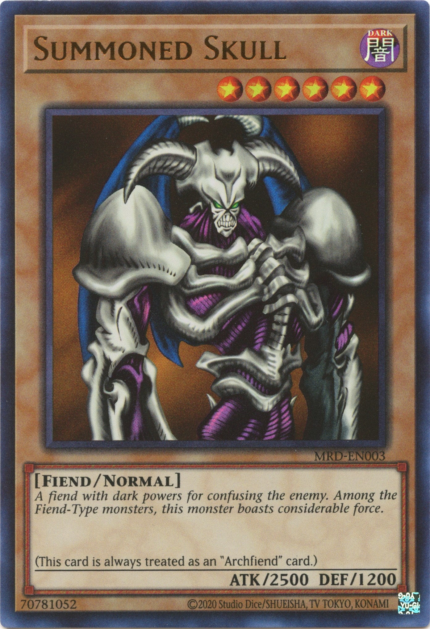 Summoned Skull (25th Anniversary) [MRD-EN003] Ultra Rare | Good Games Morley