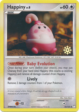 Happiny (52/123) [Countdown Calendar Promos] | Good Games Morley