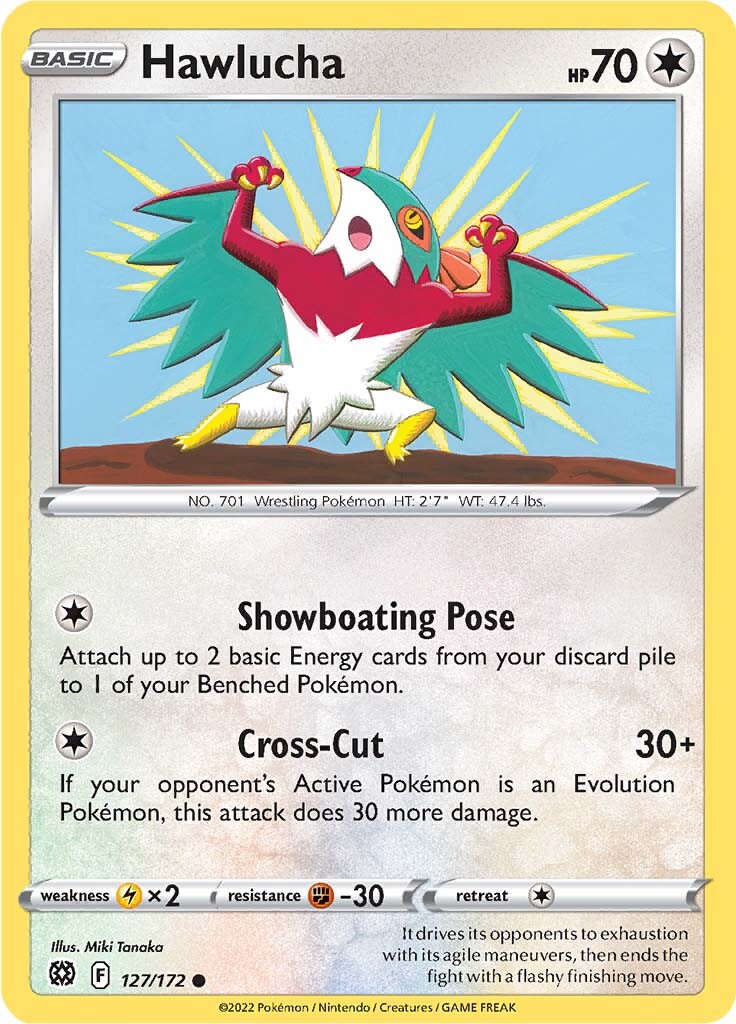 Hawlucha (127/172) [Sword & Shield: Brilliant Stars] | Good Games Morley