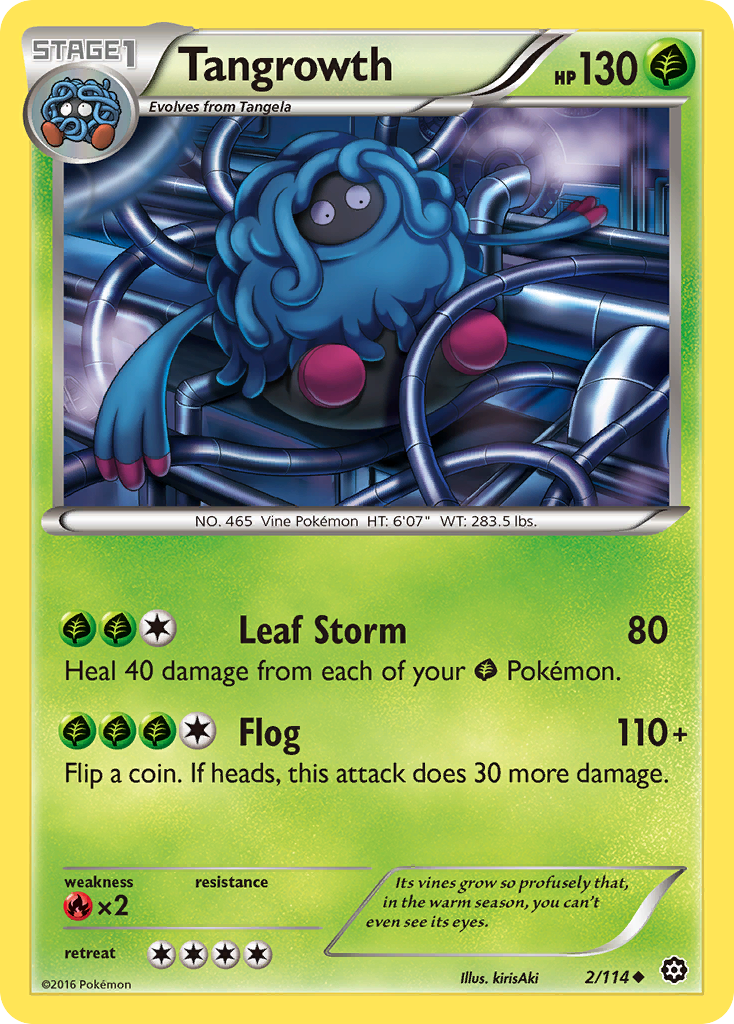 Tangrowth (2/114) [XY: Steam Siege] | Good Games Morley