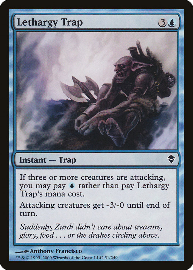 Lethargy Trap [Zendikar] | Good Games Morley