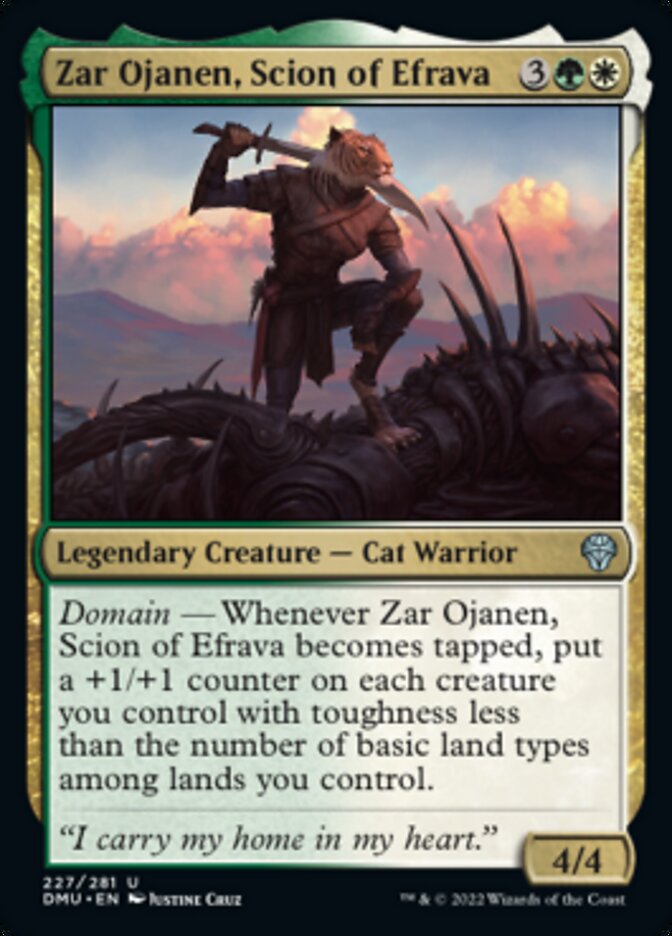 Zar Ojanen, Scion of Efrava [Dominaria United] | Good Games Morley