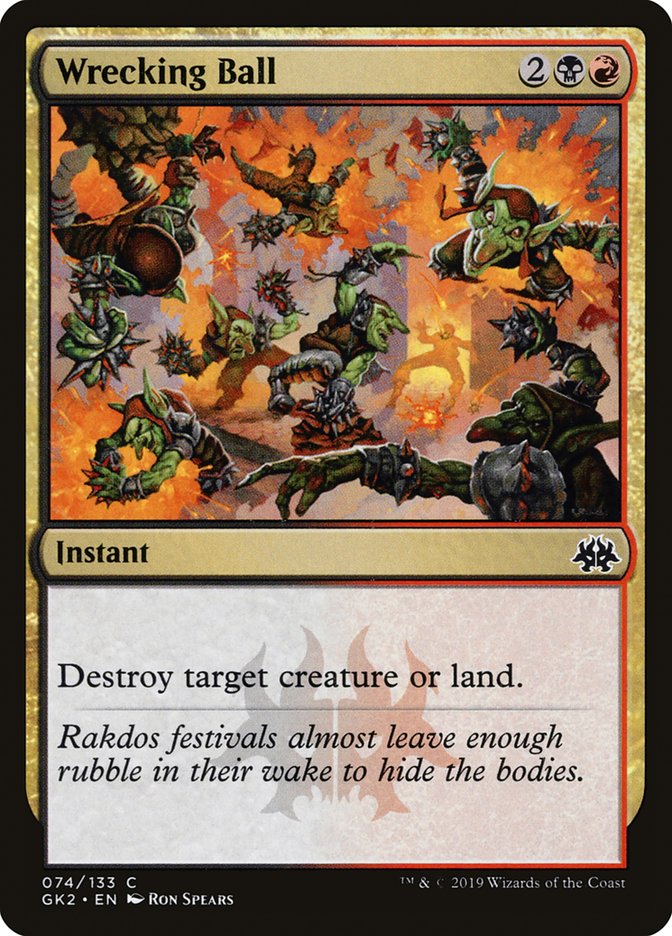 Wrecking Ball [Ravnica Allegiance Guild Kit] | Good Games Morley