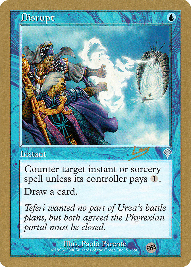 Disrupt (Raphael Levy) (SB) [World Championship Decks 2002] | Good Games Morley