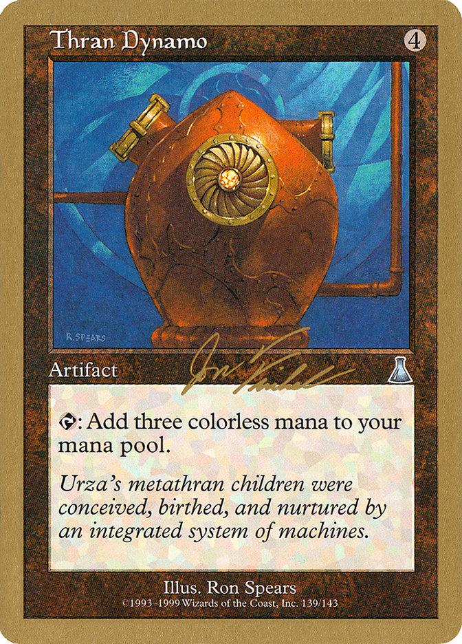 Thran Dynamo (Jon Finkel) [World Championship Decks 2000] | Good Games Morley