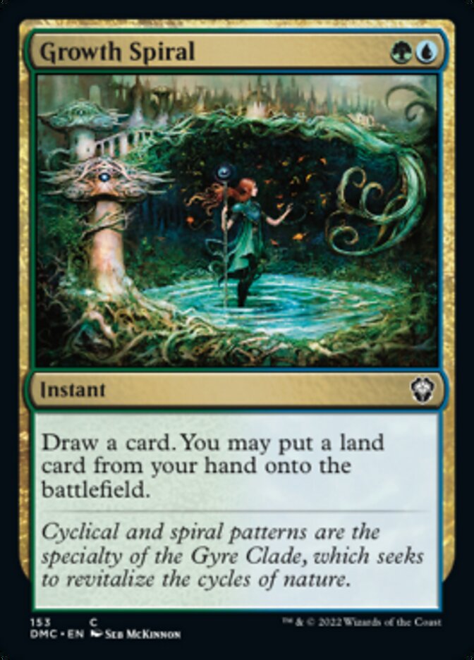 Growth Spiral [Dominaria United Commander] | Good Games Morley