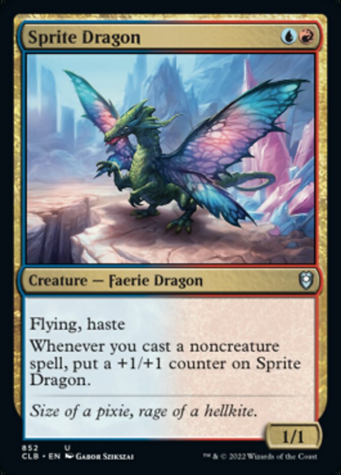 Sprite Dragon [Commander Legends: Battle for Baldur's Gate] | Good Games Morley