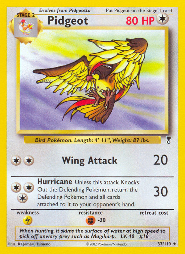 Pidgeot (33/110) [Legendary Collection] | Good Games Morley
