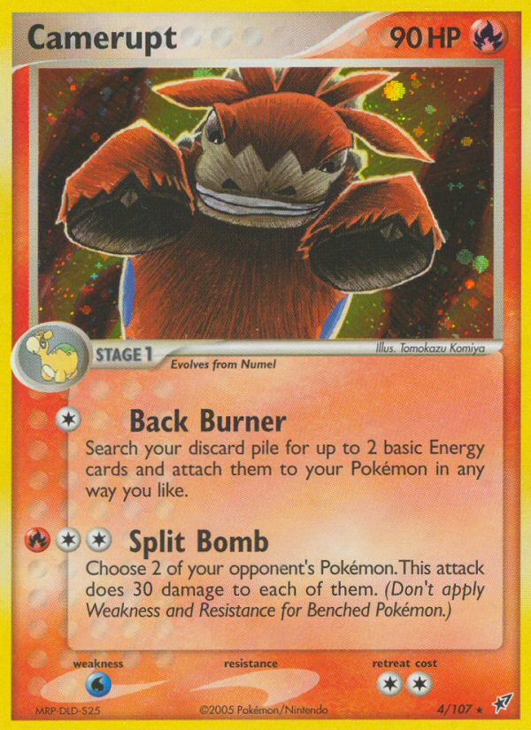 Camerupt (4/107) [EX: Deoxys] | Good Games Morley