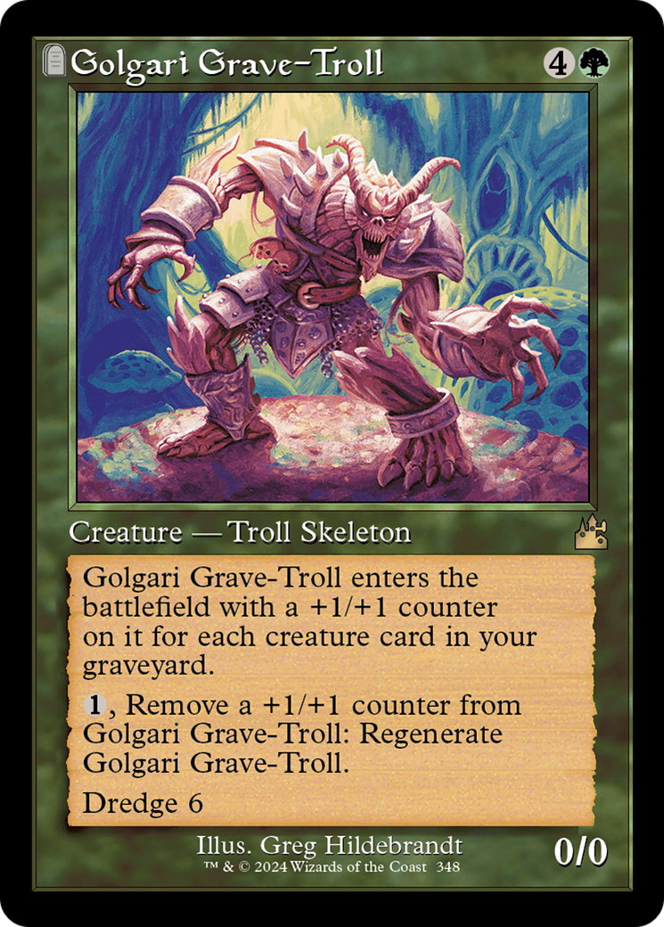 Golgari Grave-Troll (Retro Frame) [Ravnica Remastered] | Good Games Morley
