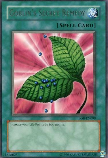 Goblin's Secret Remedy [LOB-EN099] Rare | Good Games Morley