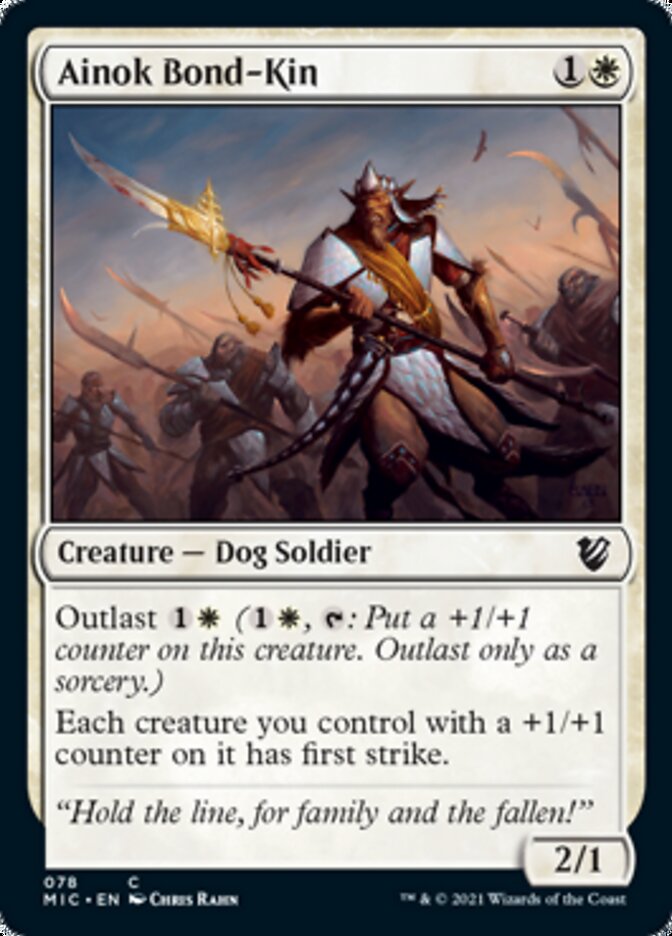Ainok Bond-Kin [Innistrad: Midnight Hunt Commander] | Good Games Morley