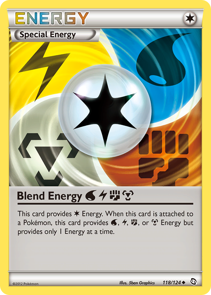 Blend Energy WaterLightningFightingMetal (118/124) [Black & White: Dragons Exalted] | Good Games Morley