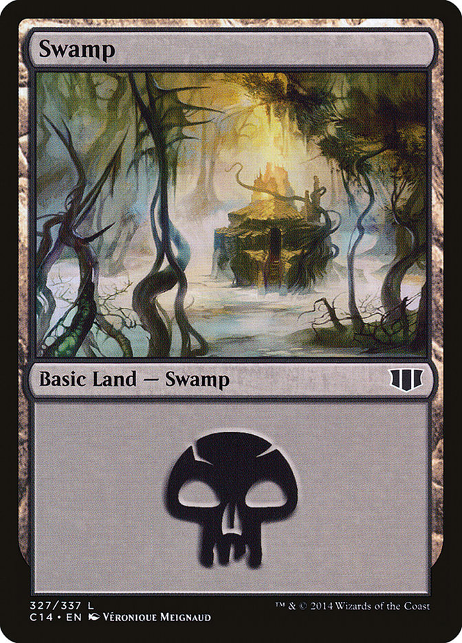 Swamp (327) [Commander 2014] | Good Games Morley