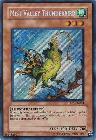 Mist Valley Thunderbird [HA01-EN004] Secret Rare | Good Games Morley