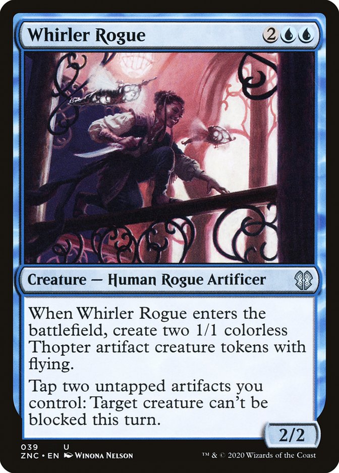 Whirler Rogue [Zendikar Rising Commander] | Good Games Morley