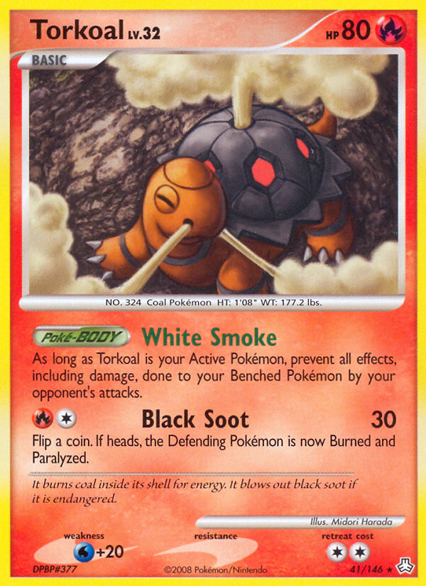 Torkoal (41/146) [Diamond & Pearl: Legends Awakened] | Good Games Morley