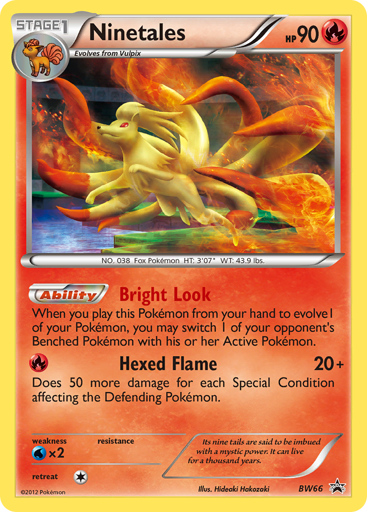 Ninetales (BW66) [Black & White: Black Star Promos] | Good Games Morley