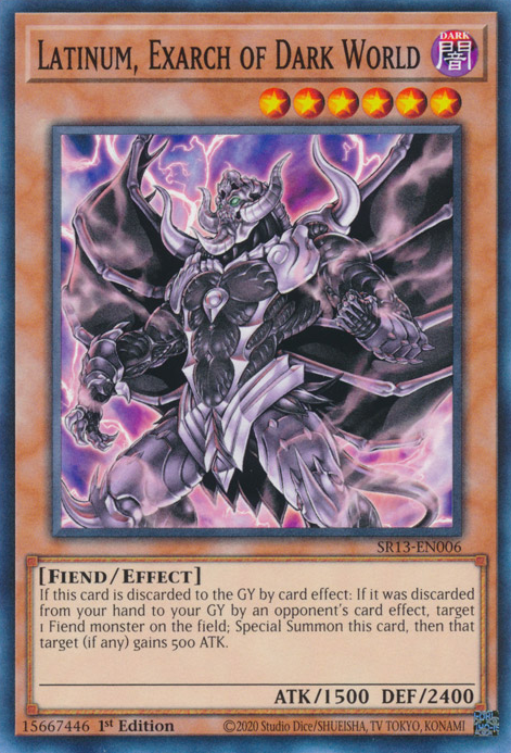 Latinum, Exarch of Dark World [SR13-EN006] Common | Good Games Morley