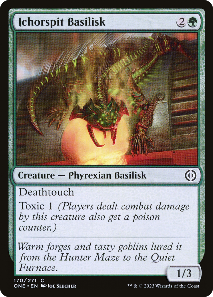 Ichorspit Basilisk [Phyrexia: All Will Be One] | Good Games Morley