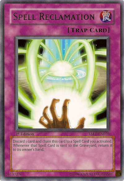 Spell Reclamation [TAEV-EN076] Rare | Good Games Morley