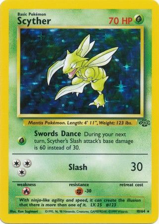 Scyther (10/64) [Jungle Unlimited] | Good Games Morley