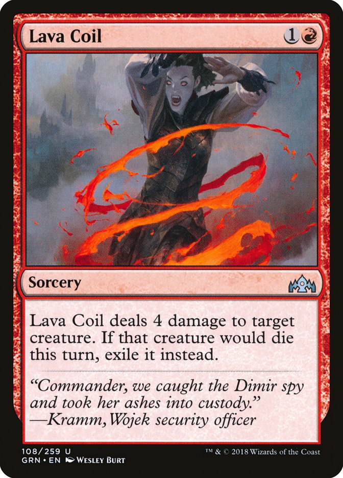 Lava Coil [Guilds of Ravnica] | Good Games Morley