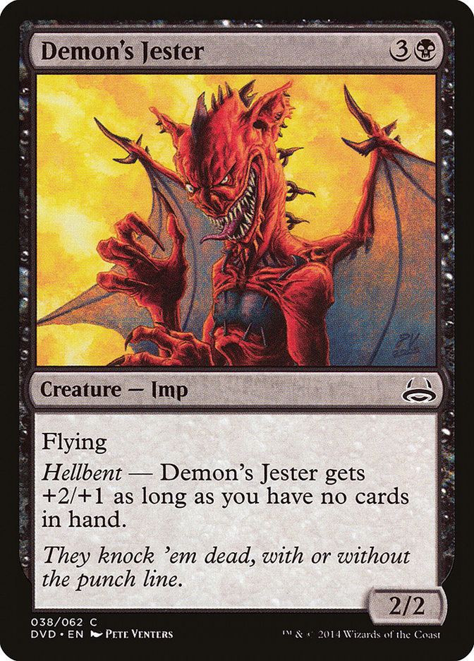Demon's Jester (Divine vs. Demonic) [Duel Decks Anthology] | Good Games Morley