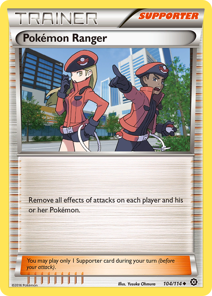 Pokemon Ranger (104/114) [XY: Steam Siege] | Good Games Morley