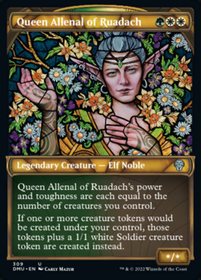 Queen Allenal of Ruadach (Showcase) [Dominaria United] | Good Games Morley