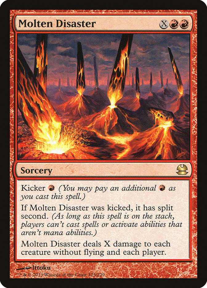 Molten Disaster [Modern Masters] | Good Games Morley