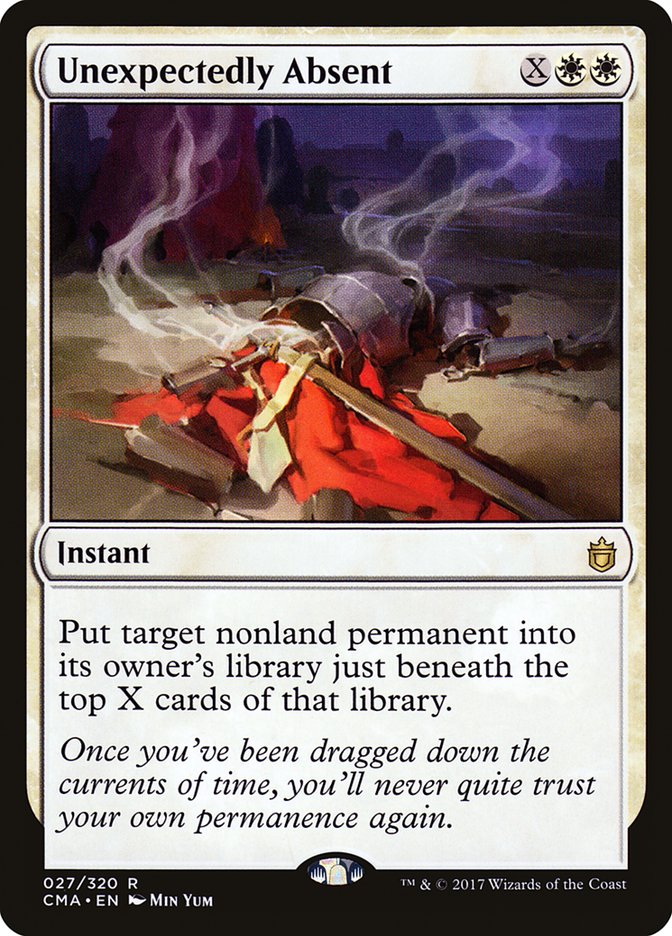 Unexpectedly Absent [Commander Anthology] | Good Games Morley