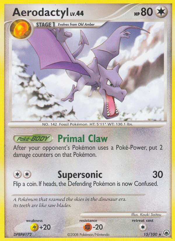 Aerodactyl (15/100) [Diamond & Pearl: Majestic Dawn] | Good Games Morley