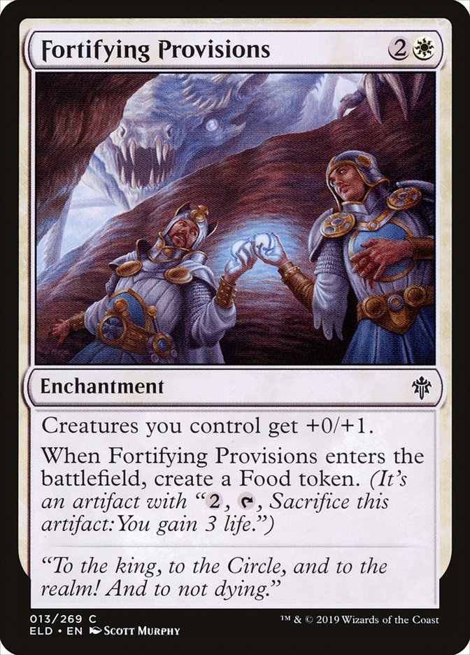 Fortifying Provisions [Throne of Eldraine] | Good Games Morley