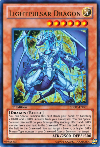 Lightpulsar Dragon [SDDC-EN001] Ultra Rare | Good Games Morley