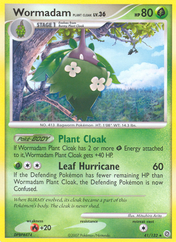 Wormadam Plant Cloak (41/132) [Diamond & Pearl: Secret Wonders] | Good Games Morley