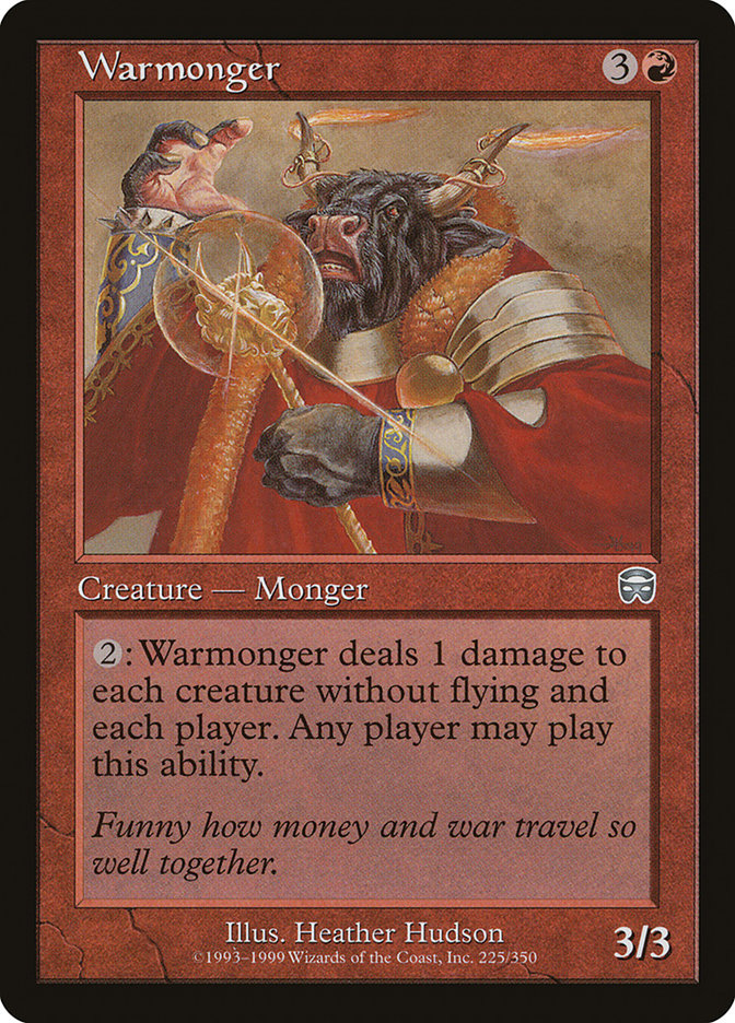 Warmonger [Mercadian Masques] | Good Games Morley