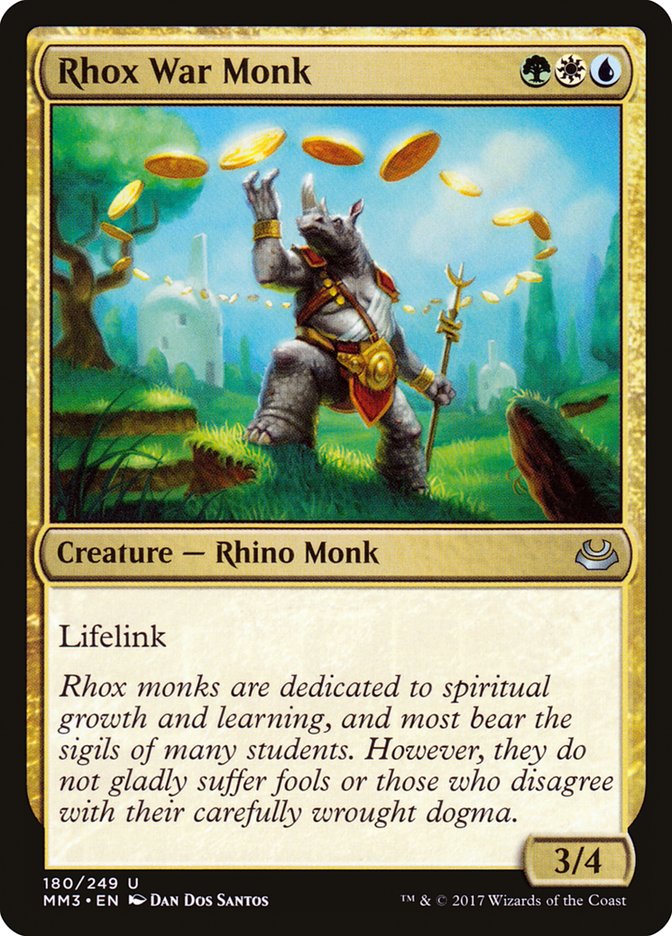 Rhox War Monk [Modern Masters 2017] | Good Games Morley