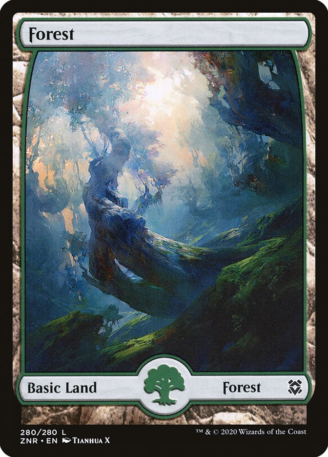 Forest (280) [Zendikar Rising] | Good Games Morley