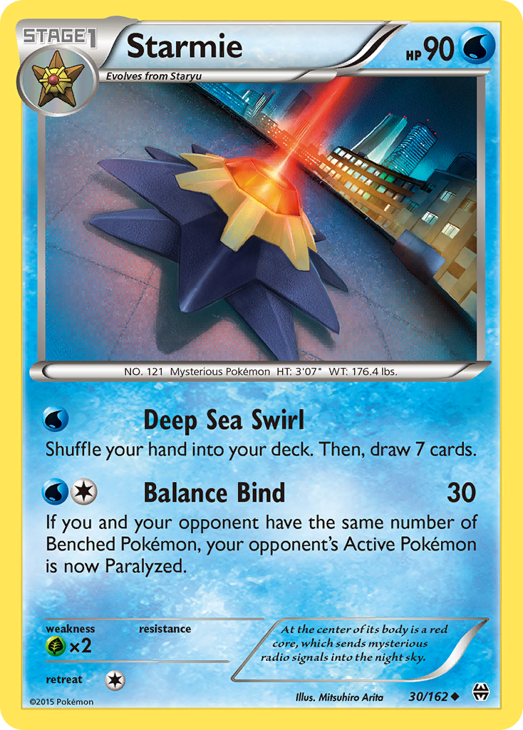 Starmie (30/162) [XY: BREAKthrough] | Good Games Morley
