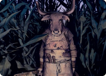 Fleshtaker Art Card [Innistrad: Midnight Hunt Art Series] | Good Games Morley