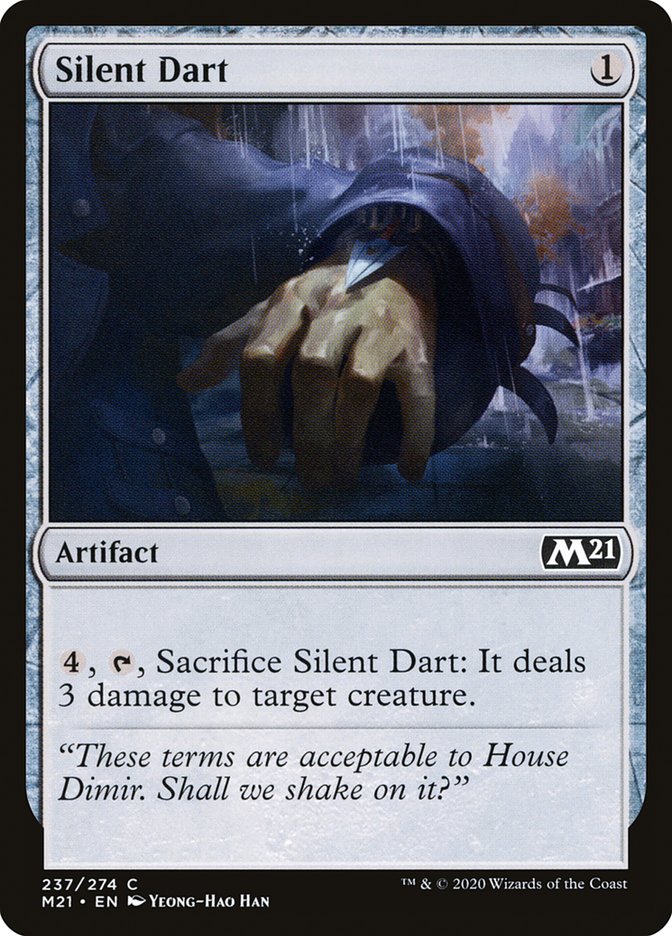 Silent Dart [Core Set 2021] | Good Games Morley