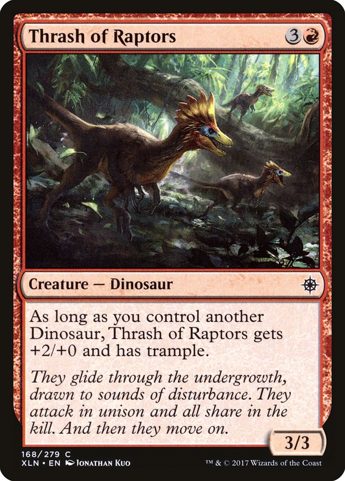 Thrash of Raptors [Ixalan] | Good Games Morley