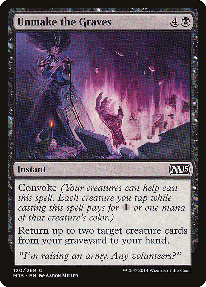 Unmake the Graves [Magic 2015] | Good Games Morley