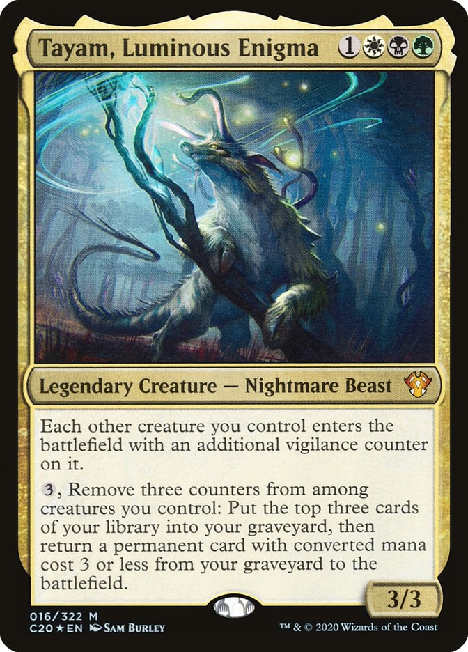 Tayam, Luminous Enigma [Commander 2020] | Good Games Morley